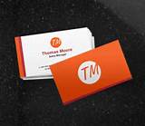Pictures of Business Cards Double Sided