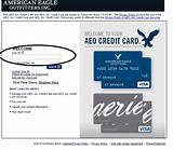 American Eagle Credit Card Contact Number Images