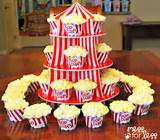 Popcorn Bucket Cupcake Liners Photos
