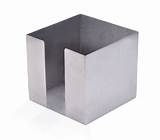 Stainless Steel Square Bo