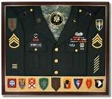 Army Uniform Display Case Images