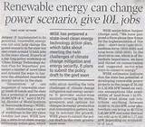 Pictures of Newspaper Articles On Renewable Energy