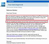 Photos of American Express Credit Card Approval