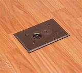 Pictures of Electrical Floor Plug Covers