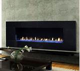 Photos of Modern Rectangular Gas Fireplace