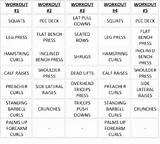 Pictures of Bodybuilding Training Schedule