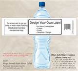 Images of Design Your Own Water Bottle Labels