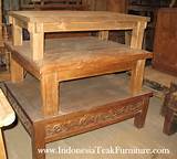 Pictures of Teak Furniture Manufacturers Indonesia