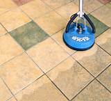 Ceramic Floor Tile Grout Cleaning
