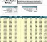 Loan Amortization Schedule Excel Images