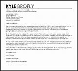 Commercial Lease Early Termination Letter