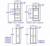 Images of Double Oven Cabinet Dimensions