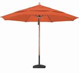 Images of Wood Market Umbrella Sunbrella