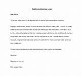 Images of Marketing Letter Template Free