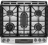 Pictures of Ge Profile 30 Slide In Gas Range Stainless Steel