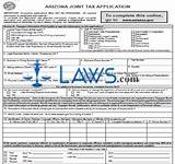 Arizona Tax License Number Photos