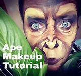 Easy Monkey Face Makeup Images