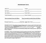 Line Of Credit Promissory Note Form