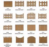 Pictures of Wood Fencing Materials Home Depot