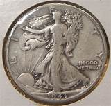 Pictures of 1943 Walking Liberty Half Dollar Value