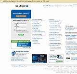 Chase Website Status Pictures