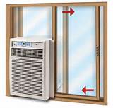 Horizontal Sliding Window Air Conditioner Installation Images