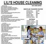 Prices For House Cleaning