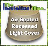 Recessed Light Covers Insulation Photos