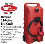 Duramax Gas Caddy Images