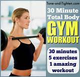 Quick Total Body Workout Pictures