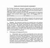 Pictures of Commercial Photography License Agreement Template