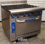 Commercial 6 Burner Gas Range With Convection Oven Photos