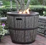 Pictures of Global Outdoors Gas Wine Barrel