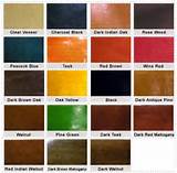 Pictures of Wood Paint Name