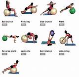 Exercise Ball Routines Photos