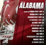 Alabama Crimson Tide Football Schedule For 2017 Pictures