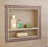 Pictures of Shower Inset Shelf
