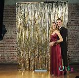 Pictures of Foil Curtain Decorations