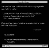 Windows Boot Manager Boot Failed Photos