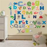 Alphabet Room Stickers Images