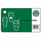 Free 5 Dollar Starbucks Gift Card Photos