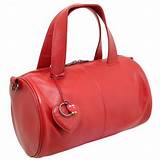 Leather Barrel Handbags