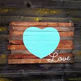 Photos of Love Wood Signs