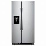 Photos of Whirlpool Stainless Steel Side By Side Refrigerator