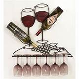 Decorative Hanging Wine Rack Images