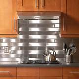 Pictures of Kitchen Stove Backsplash Stainless Steel