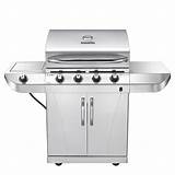 Photos of 4 Burner Gas Grill With Side Burner
