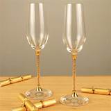 Gold Plated Champagne Flutes Pictures
