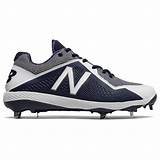 Pictures of White New Balance Baseball Cleats