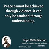Photos of Peace Through Understanding Quote